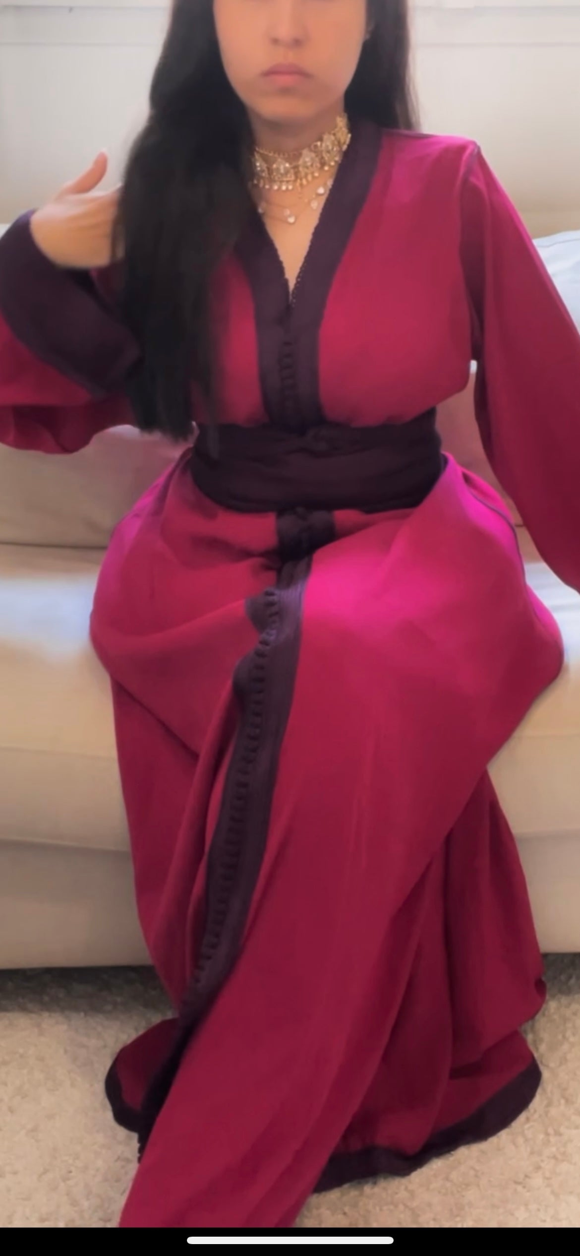 Caftan Rose Fushia