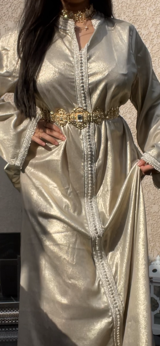 Caftan Blanc Nacrée