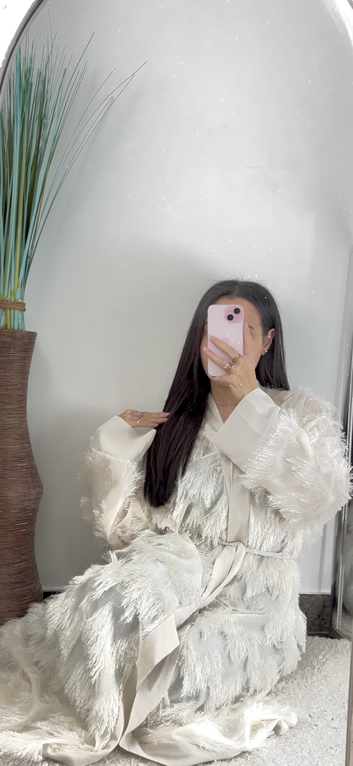 SNOWITHE - ABAYA A FOURRURE