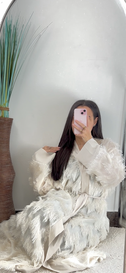 SNOWITHE - ABAYA A FOURRURE