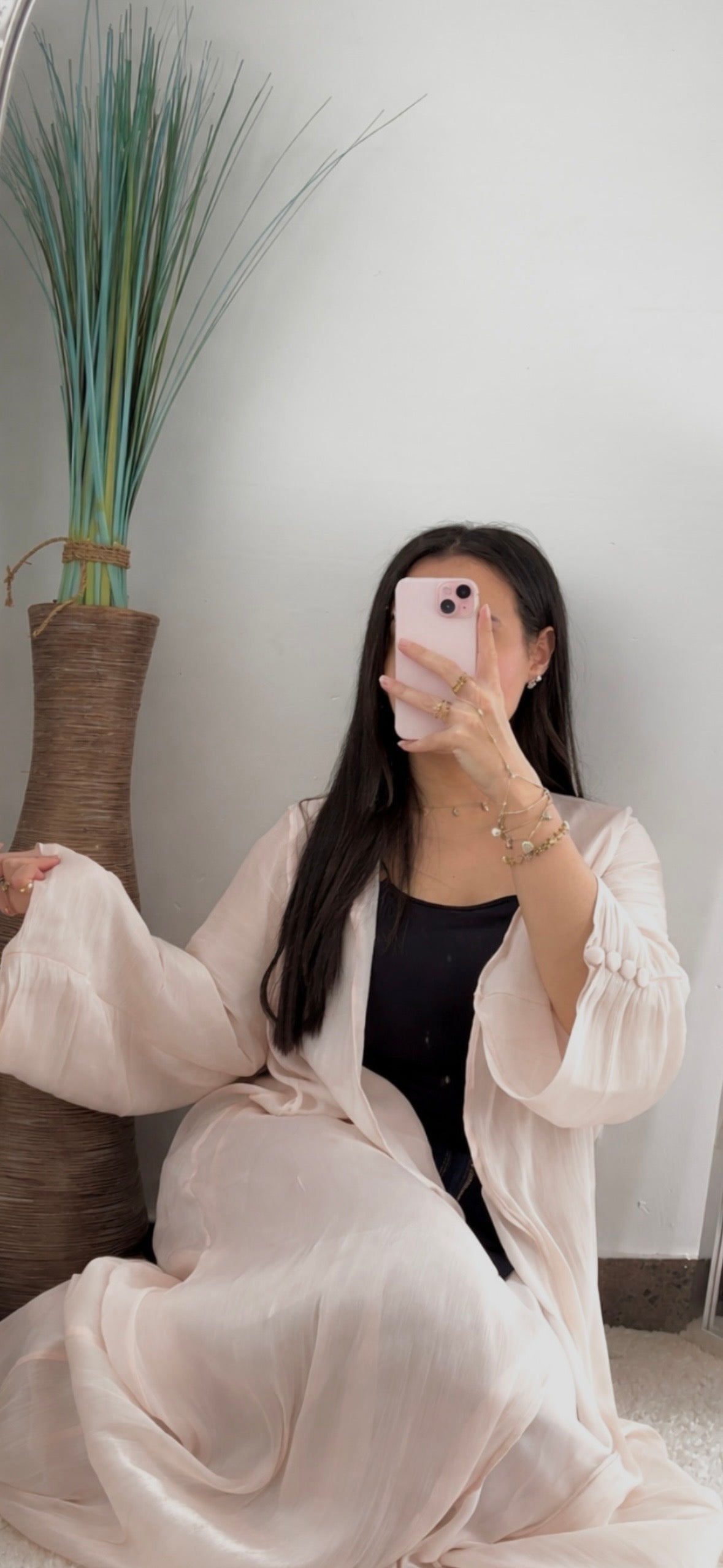 CHAMPAGNE - ABAYA BEIGE
